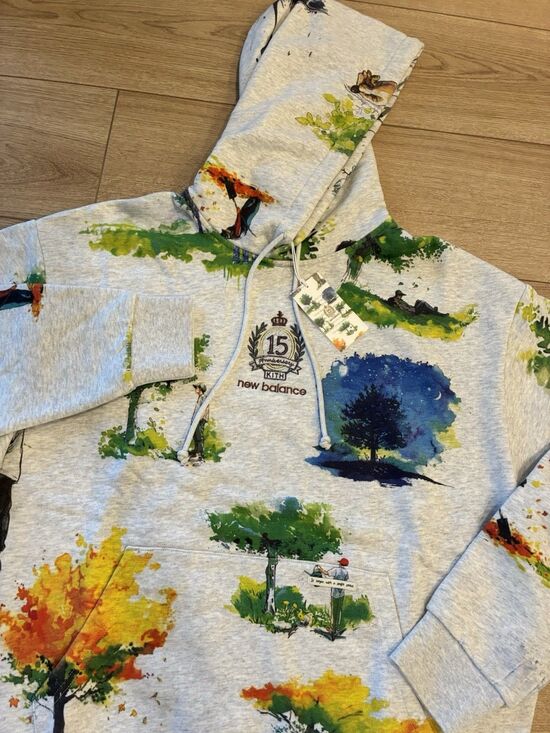 Kith Other - Kith & New Balance Watercolor Nelson Hoodie KHM030158-002 Size XL